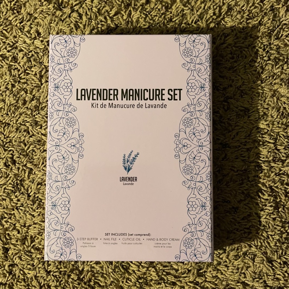 Lavender Manicure Set (new)